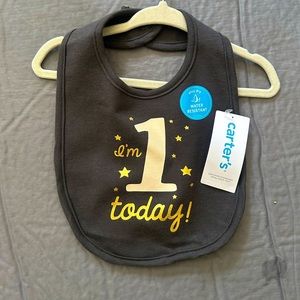 Carter’s Birthday Bib